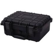 vidaXL Ανθεκτική Βαλίτσα Εξοπλισμού Μαύρη 35 x 29,5 x 15 εκ. 142168