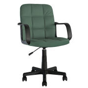 Arte Libre Καρέκλα Γραφείου Ύφασμα PVC 55.5x56.5x85-96.5cm Aspis Πράσινο