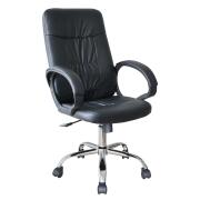 ARTELIBRE Καρέκλα Γραφείου Διευθυντή RUTH Μαύρο PVC 64x55x120cm