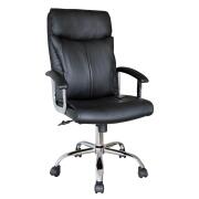 ARTELIBRE Καρέκλα Γραφείου Διευθυντή COOKE Μαύρο PVC 63x80x118-126cm