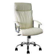 ARTELIBRE Καρέκλα Γραφείου Διευθυντή COOKE Μπεζ PVC 63x80x118-126cm