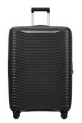 Samsonite Upscape Βαλίτσα Ταξιδίου Σκληρή με 4 Ρόδες 75/28cm Μαύρη