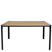 ARTELIBRE Τραπέζι Τραπεζαρίας KENYI Φυσικό Μοριοσανίδα/Μέταλλο 140x80x75cm