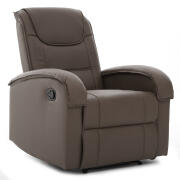 ARTELIBRE Πολυθρόνα Ανακλινόμενη CELAENO Καφέ PU 80x96x97cm