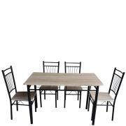 ArteLibre Blue Dawn Sonoma Τραπεζαρία 120x68x75cm