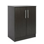 ARTELIBRE Παπουτσοθήκη HANNAH Μαύρο Μοριοσανίδα/Μελαμίνη 60x33x80cm