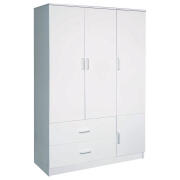 ARTELIBRE Ντουλάπα TUBEROSA Λευκό Μοριοσανίδα 120x50x180cm