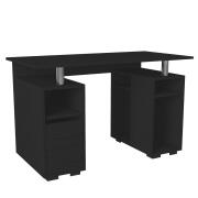 ARTELIBRE Γραφείο BELLO Μαύρο 120x60x74cm