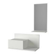 ARTELIBRE Έπιπλο Εισόδου RODOS Λευκό Μοριοσανίδα/Μελαμίνη 60x30x100cm