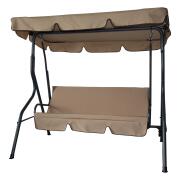 ARTELIBRE Κούνια Amira 3Θέσια Μπεζ 172x112x152cm