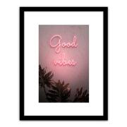 ArteLibre Πίνακας Σε Κορνίζα "Good Vibes" 35x45x1.8cm