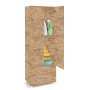 ARTELIBRE Ντουλάπι Πολλαπλών Χρήσεων DOLCE Φυσικό Μοριοσανίδα 60x32x175cm