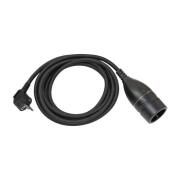 Μπαλαντέζα σούκο 5m με περιστροφικό διακόπτη 1161830030 BRENNENSTUHL μαύρη