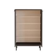 Arte Libre Παπουτσοθήκη Bute Μοριοσανίδα Μελαμίνη 105.6x35.5x72cm Ανθρακί