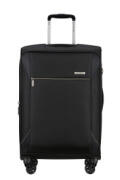 Samsonite Base Breeze Βαλίτσα Ταξιδίου Καμπίνας με 4 Ρόδες 67/24cm Μαύρη