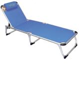 myResort, Ξαπλώστρα αλουμινίου, πτυσσόμενη, ενισχυμένη