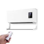 Clever Αερόθερμο Επιτοίχιο 1800W με τηλεχειριστήριο και χρονοδιακόπτη L-2008 Λευκό