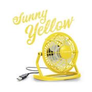 Trotec Ανεμιστήρας Mini με USB 10cm 2.5W TVE1 Κίτρινο