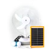 DP ΑΝΕΜΙΣΤΗΡΑΣ ΗΛΙΑΚΟΣ ΕΠΙΤΡΑΠΕΖΙΟΣ 16'' 20W ΜΕ ΣΥΣΤΗΜΑ ΦΩΤΙΣΜΟΥ DP-F110AT