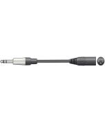 CITRONIC S6J-XM150 CLASSIC AUDIO LEADS 6,3mm TRS JACK PLUG -XLR MALE 1.5m