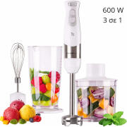 First Austria FA-5273-2 Ραβδομπλέντερ, πολυκόπτης και μίξερ 3 σε 1 - 600W