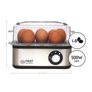 First Austria Βραστήρας Αυγών 500W FA-5115-3 1-8 αυγά