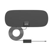 First Austria FA-3101 Λεπτή κεραία τηλεόρασης εσωτερικού χώρου με ενισχυτή και USB - 16 x 40 cm