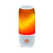 JBL Pulse 3 φορητό Bluetooth ηχείο Αδιάβροχο IPX7 με Light Show (White)