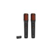 JBL Easysing Mic x2 & Wireless Dongle Receiver, AI Vocal Removal, USB-C, (Black)