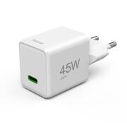 Hama Super Mini Charger USB‑C 45 W PD Λευκό