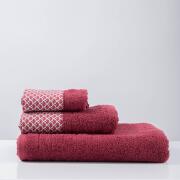 White Fabric Πετσέτα Rani Μωβ Προσώπου