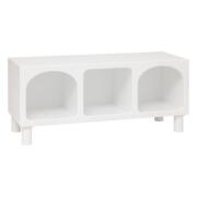 Atmosphera Ξύλινη Παιδική Συρταριέρα με 3 Ράφια 90 x 32 x 40 cm Λευκό 205867