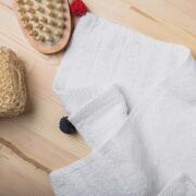 White Fabric Πετσέτα Nadine Άσπρη Προσώπου