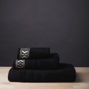 White Fabric Σετ Πετσέτες Maribelle Μαύρες