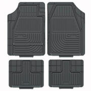 Auto Gs Smart Fit Πατάκια Αυτοκινήτου 4 Τεμάχια Μαύρα