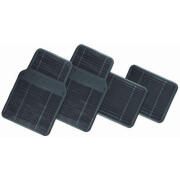 Auto Gs Slim Line Πατάκια Αυτοκινήτου Σετ 4 Τεμάχια Μαύρα