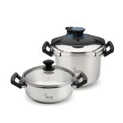 Izzy Σέτ Κατσαρόλες Multi Set Blu 8Lt+4Lt