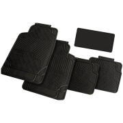 Auto Gs Cool Five Πατάκια Αυτοκινήτου Σετ 5 Τεμαχίων Μαύρα