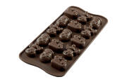 Silikomart Φόρμα Σιλικόνης για 15 Σοκολατάκια Choco Winter 33X27cm – 116ml