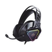 Zeroground RGB HD-3000G Akechi Pro Ακουστικά Gaming Over-Ear Μαύρα