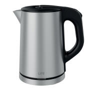 LIFE Bραστήρας 0.8L, 1360W LIFE GALENA Ασημί (Silver Matt)