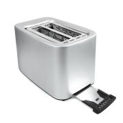 Life Αυτόματη Φρυγανιέρα 2 Θέσεων Crunchy 750W Silver Matt Series
