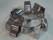 Patisse Κουπ-Πατ Ζωάκια Σε Κρίκο Ανοξείδωτα Σετ 6τμχ