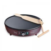 Izzy Κρεπιέρα 30cm 1400W F638 Με Ξύλο Κρέπας & Σπάτουλα