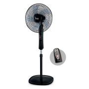 Izzy Ανεμιστήρας δαπέδου 16'' μαύρος με τηλεχειριστήριο F-86