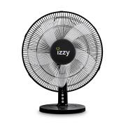 Izzy Ανεμιστήρας Επιτραπέζιος 50W Διαμέτρου 40cm 16" IZ-9023 Μαύρος