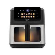 Izzy IZ-8272 Φριτέζα Αέρος 9.2Lt 2100W Inox Μαύρη