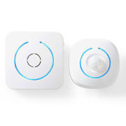 NEDIS Ανιχνευτής κίνησης, 85dB και 8 ήχους ειδοποίησης, ALRMMW20WT