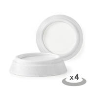 Nedis WASA110WT4B Αντικραδασμικά Πέλματα Πλυντηρίου 4 Τεμάχια