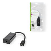 NEDIS Μετατροπέας από USB 3.1 Type-C αρσ. σε Mini DisplayPort, CCGP64452BK02